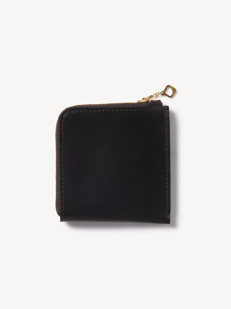 Y'2 Leather X Buck Mason Leather Zip Wallet