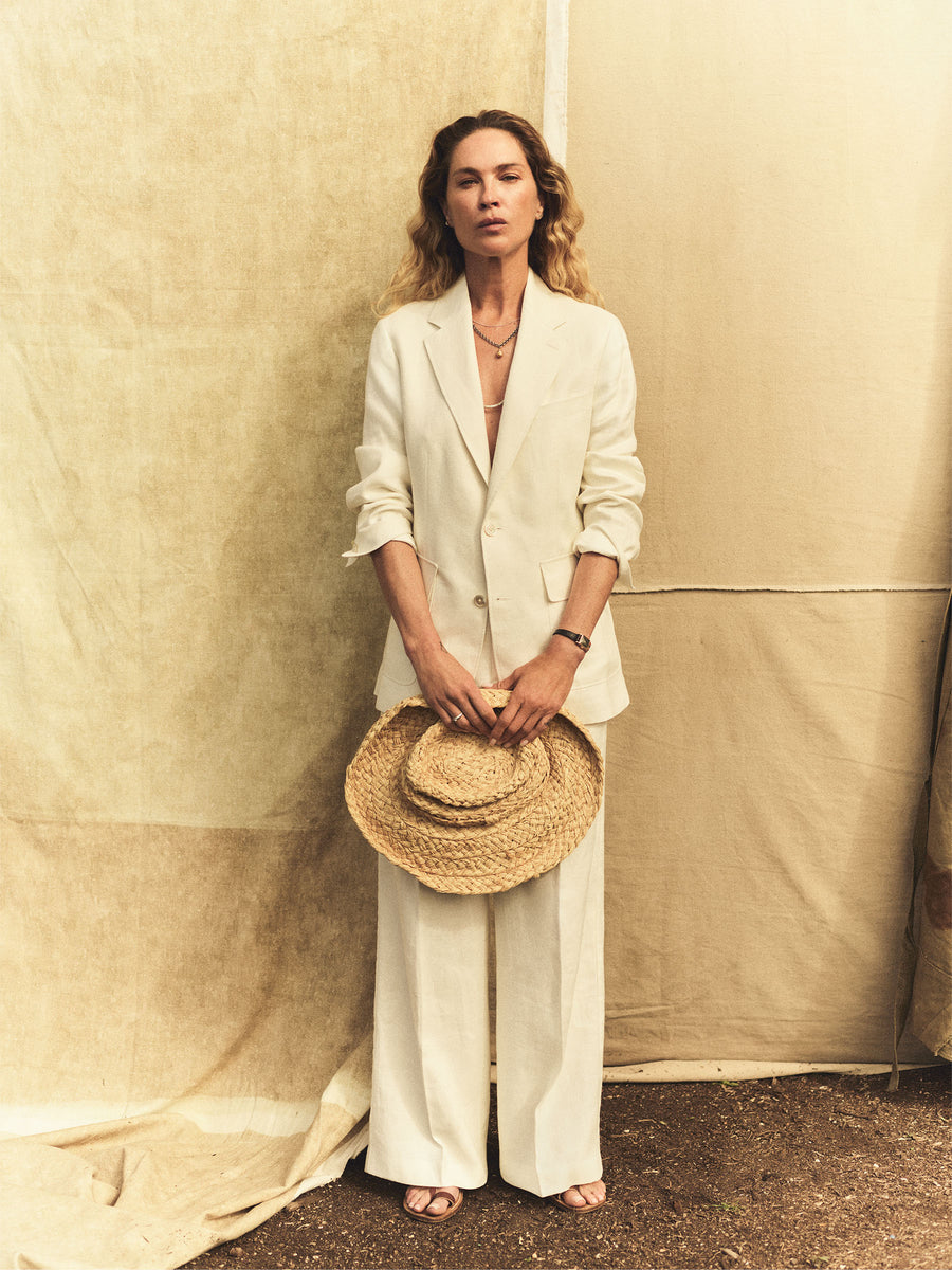 Hutton Linen Blazer