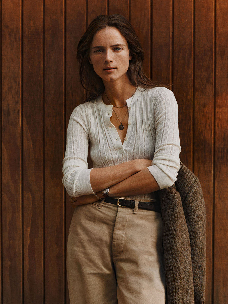 Keepsake Pointelle Henley